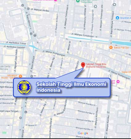 Peta Lokasi STIESIA Surabaya Nomor